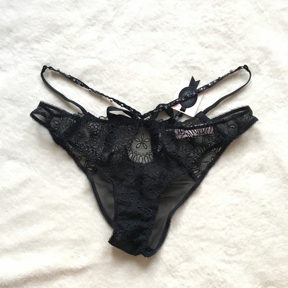 NWT S VS Designer Collection Swarovski Panty - Picture 2 of 4